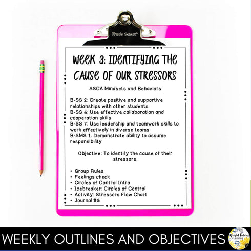 Stress Management and Relief Counseling Group: Stress Busters Coping Strategies